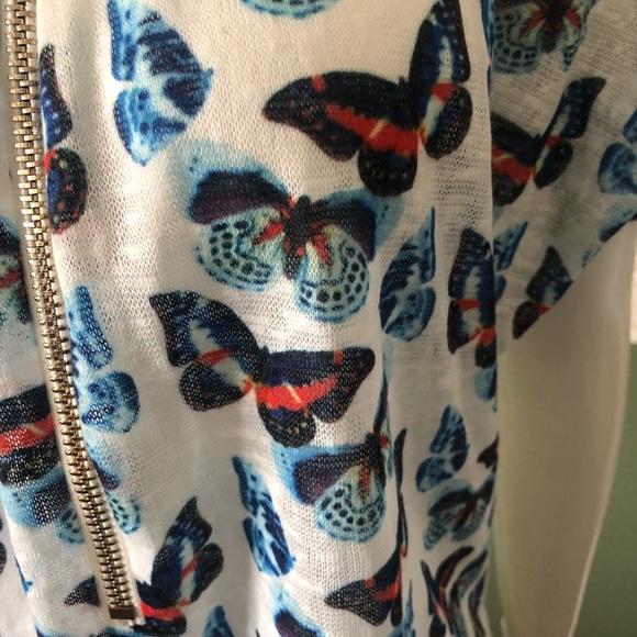 Stella Morgan Printed Top SZ Small - Picture 3 of 5